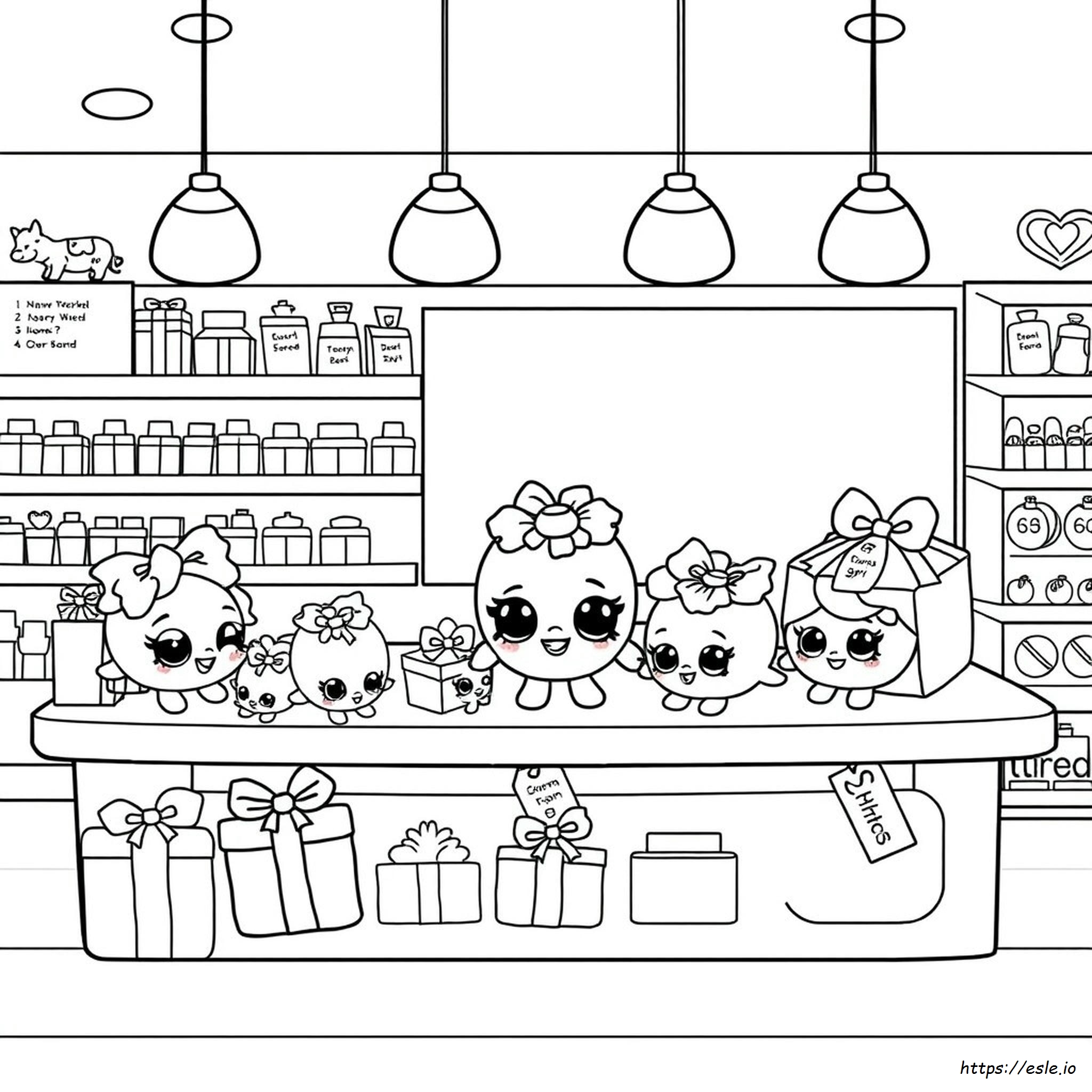 Shopkin Pictures To Color