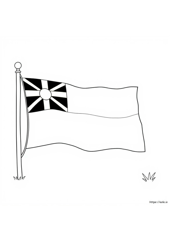 Aboriginal Flag Coloring Page