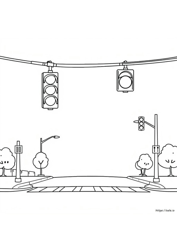 Ampeln Zum Ausmalen