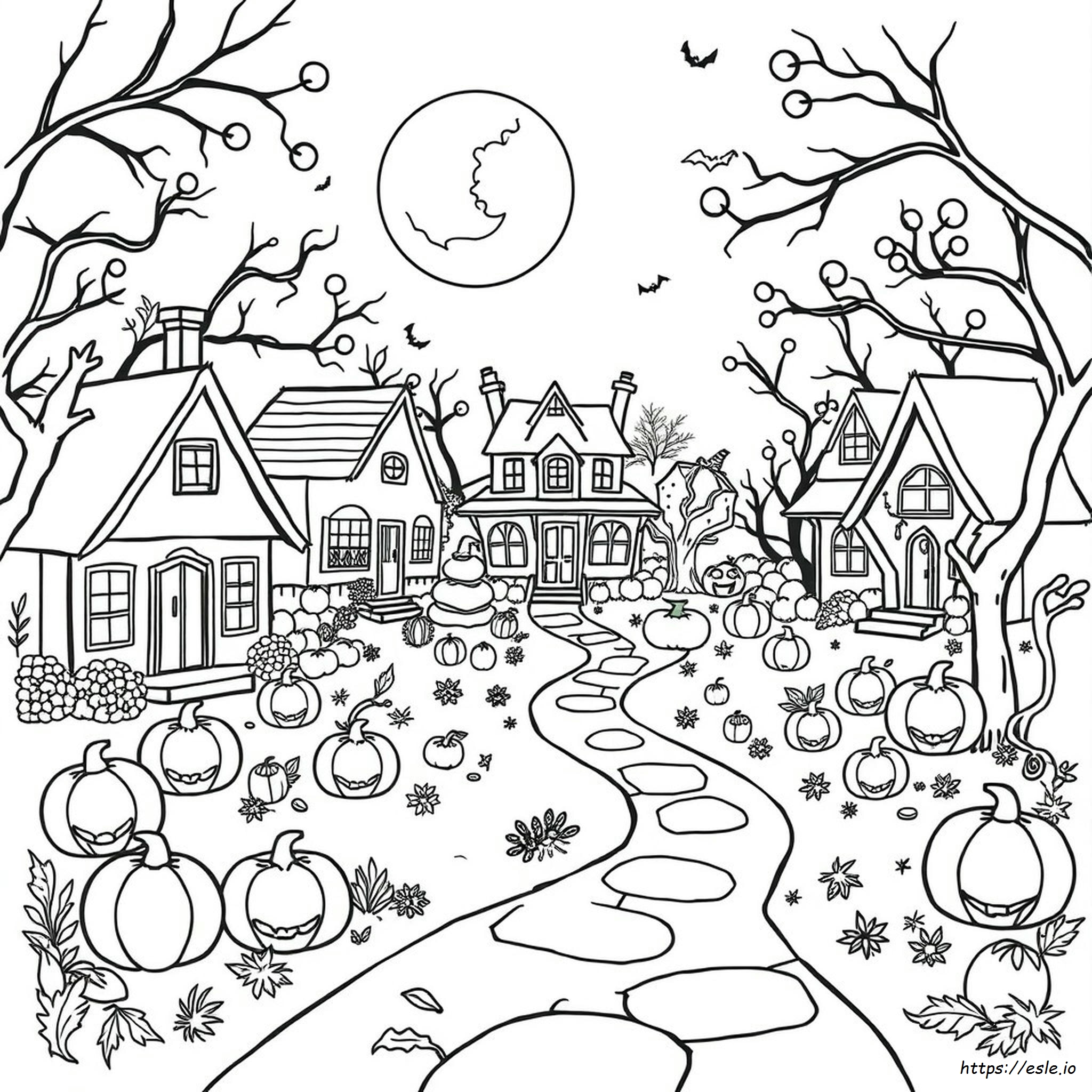 Laberintos De Halloween Para Colorear