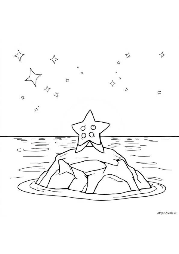 Gambar Mewarnai Starmie