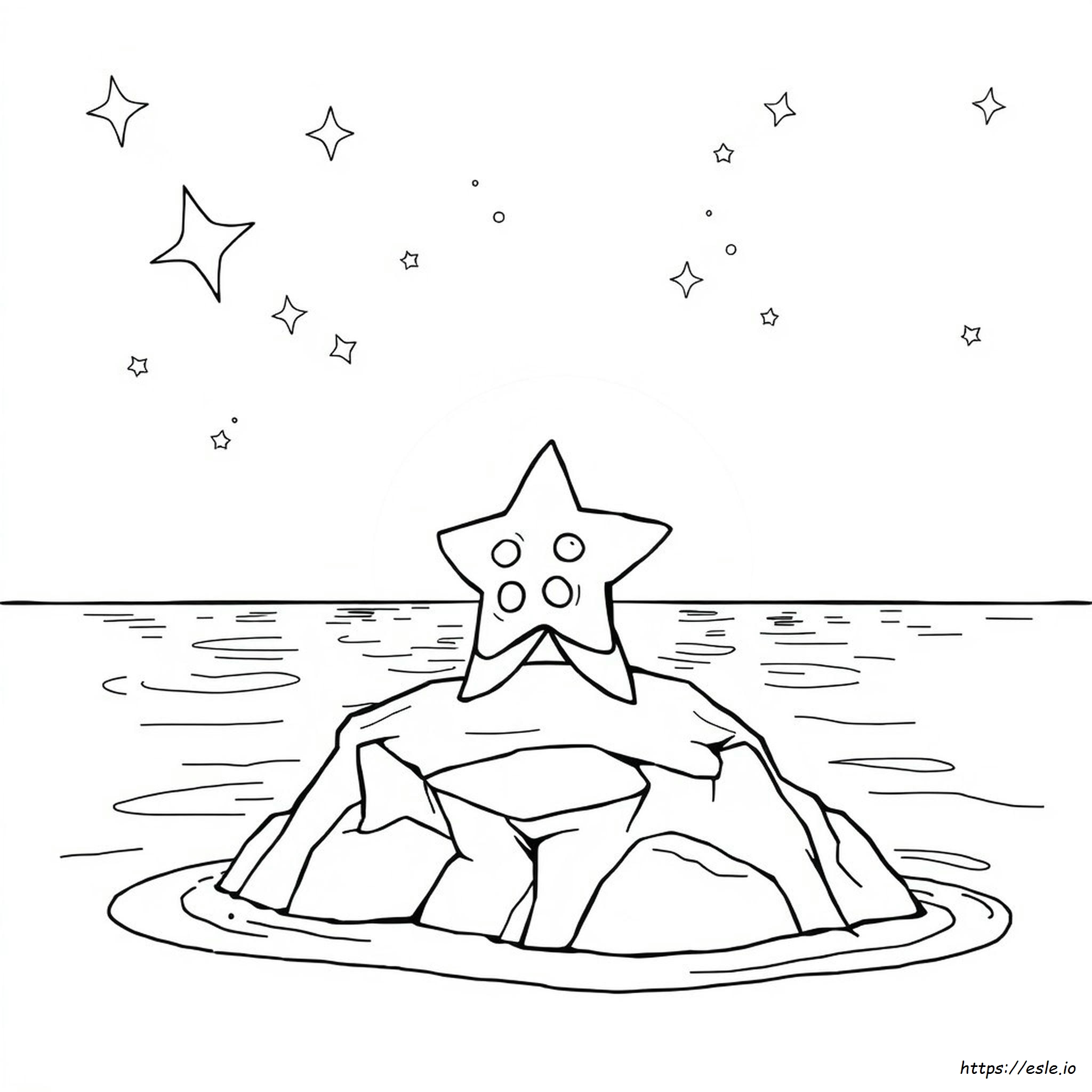 Starmie Da Colorare