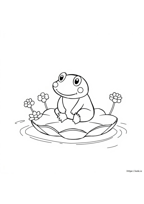 Keroppi Gambar Mewarnai