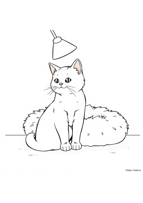 ぬりえ 猫