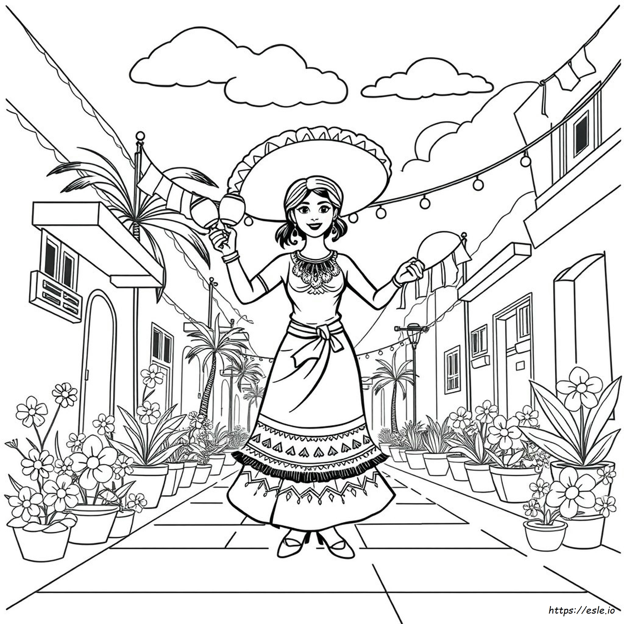 Disegni Da Colorare Messicani