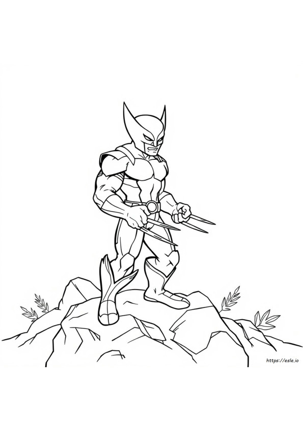 Wolverine Kleurplaten