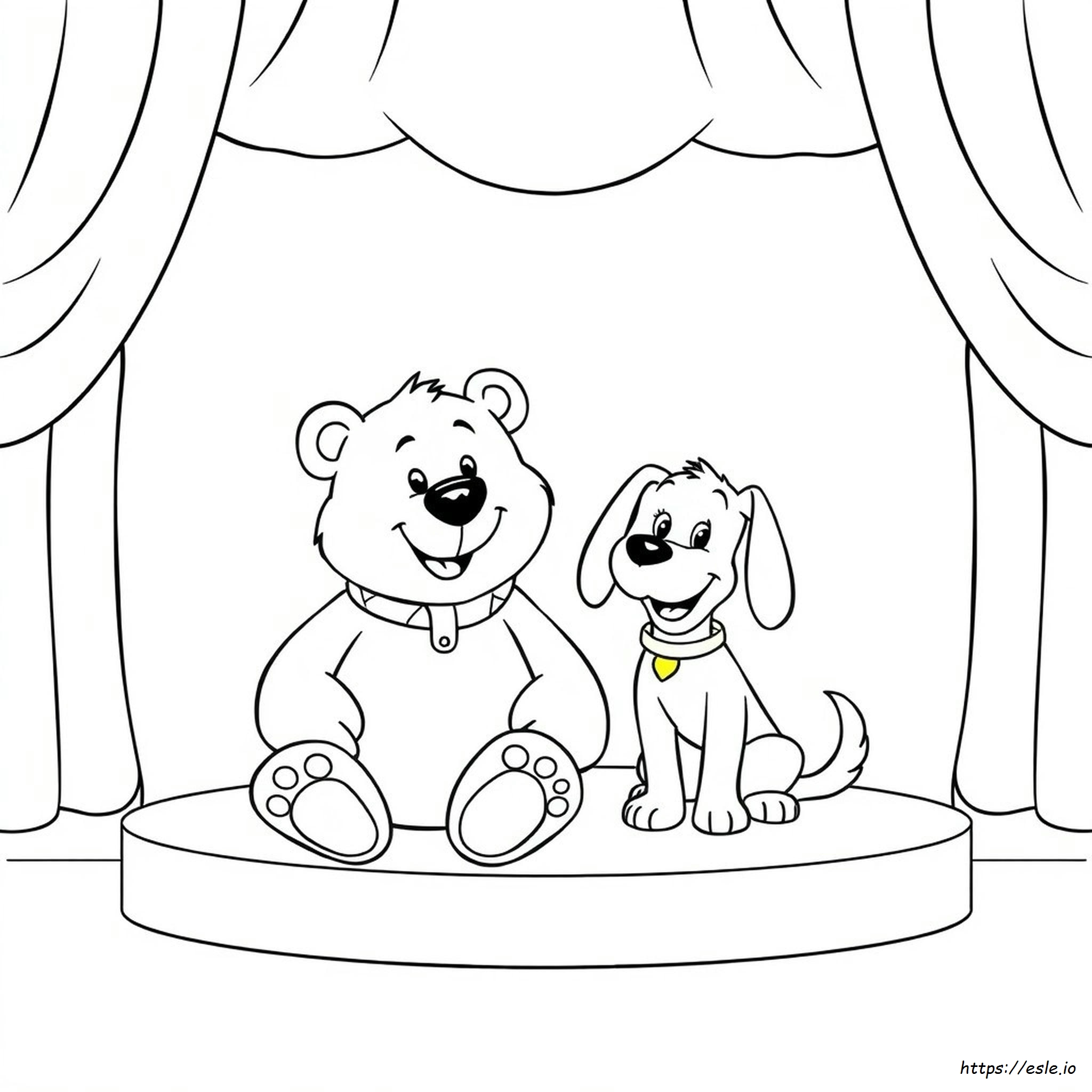 Sooty Y Barrido: Láminas Para Colorear