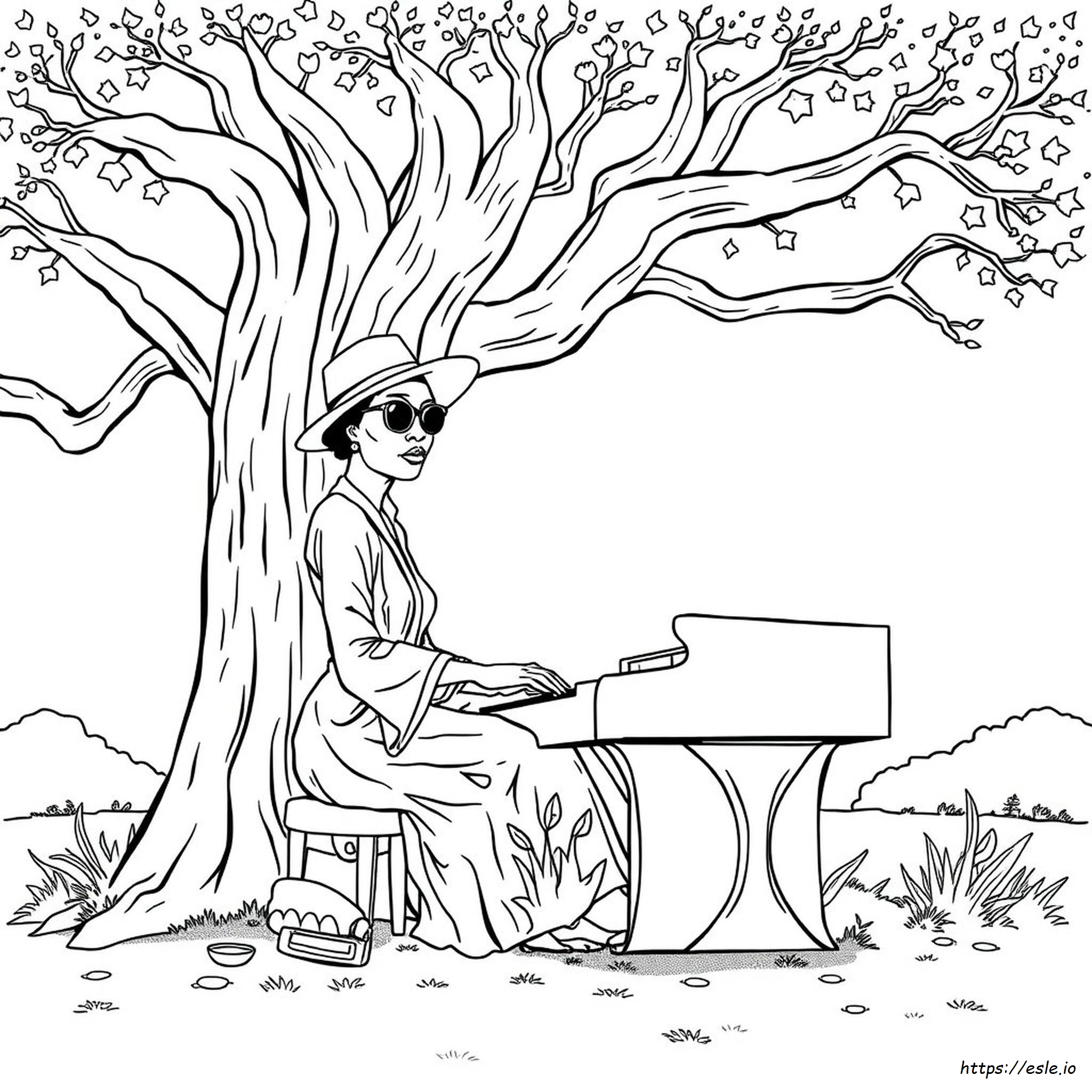 Nina Simone Da Colorare