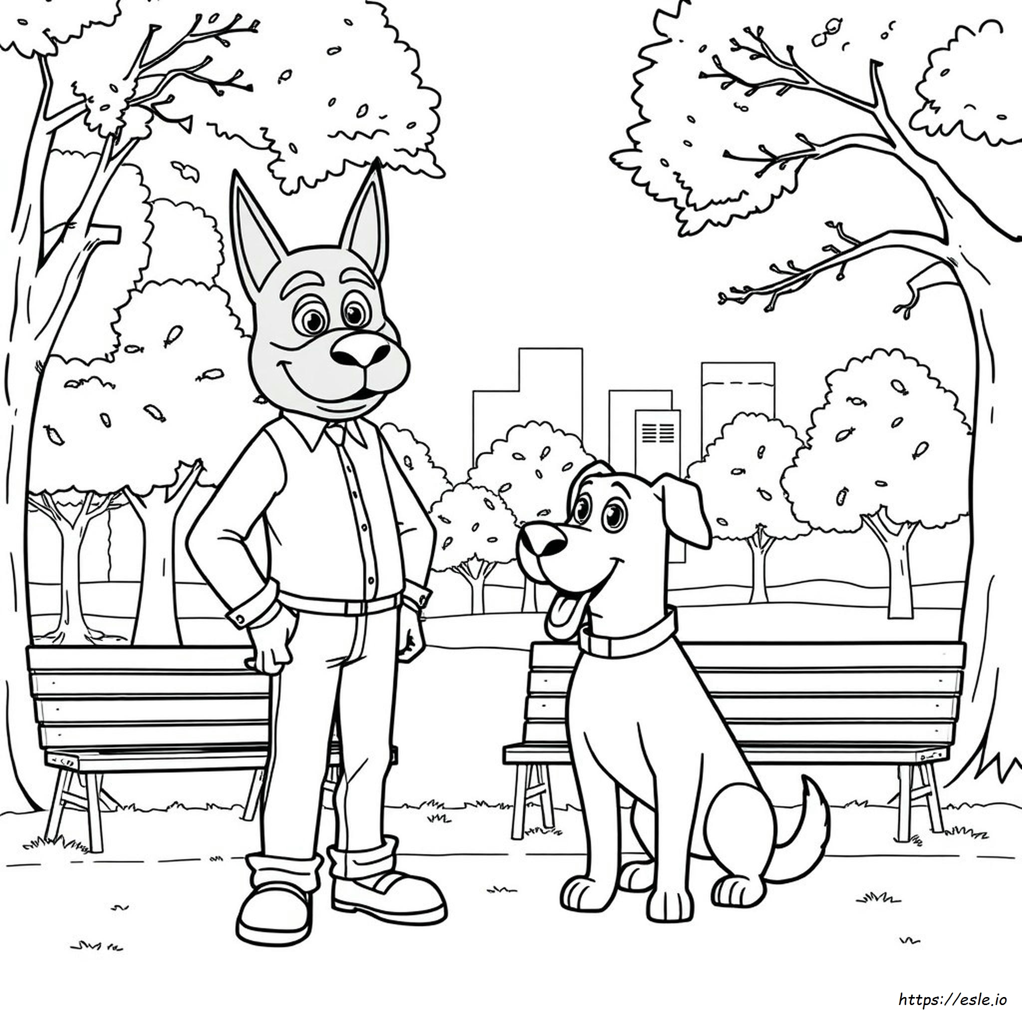 Dog Man Movie Coloring Pages