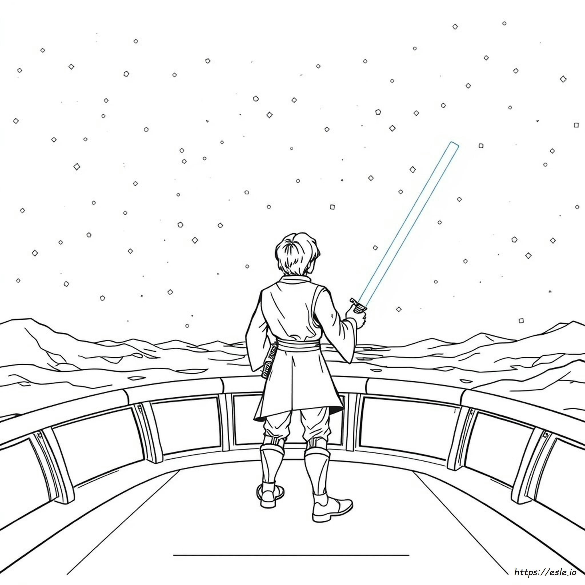 Star Wars Luke Skywalker Coloring Pages