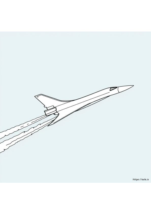 Coloriages Concorde