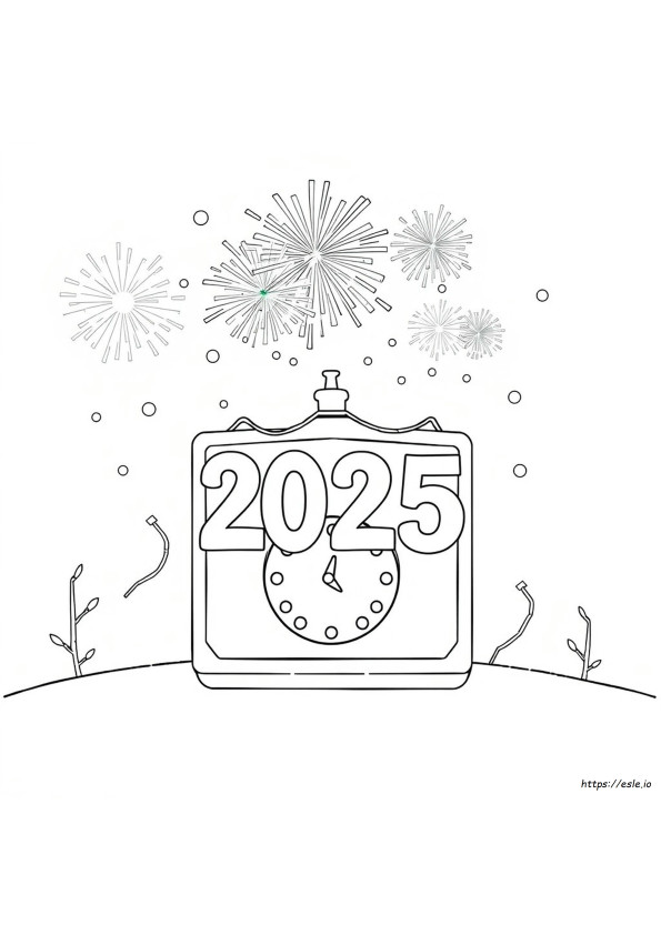 Mewarnai Tahun Baru 2025