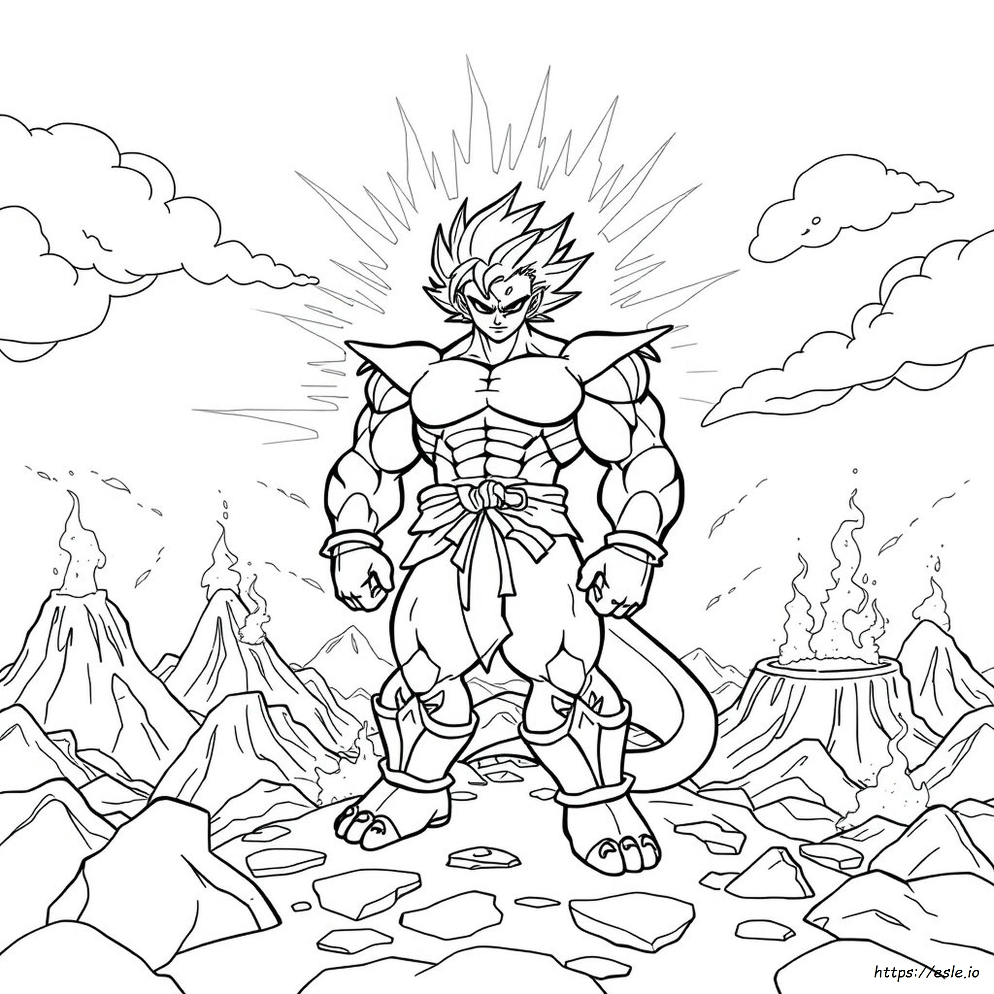Coloring Pages Of Broly
