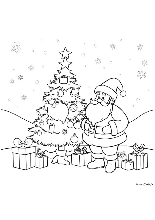 Kisah Natal Halaman Mewarnai Dapat Dicetak
