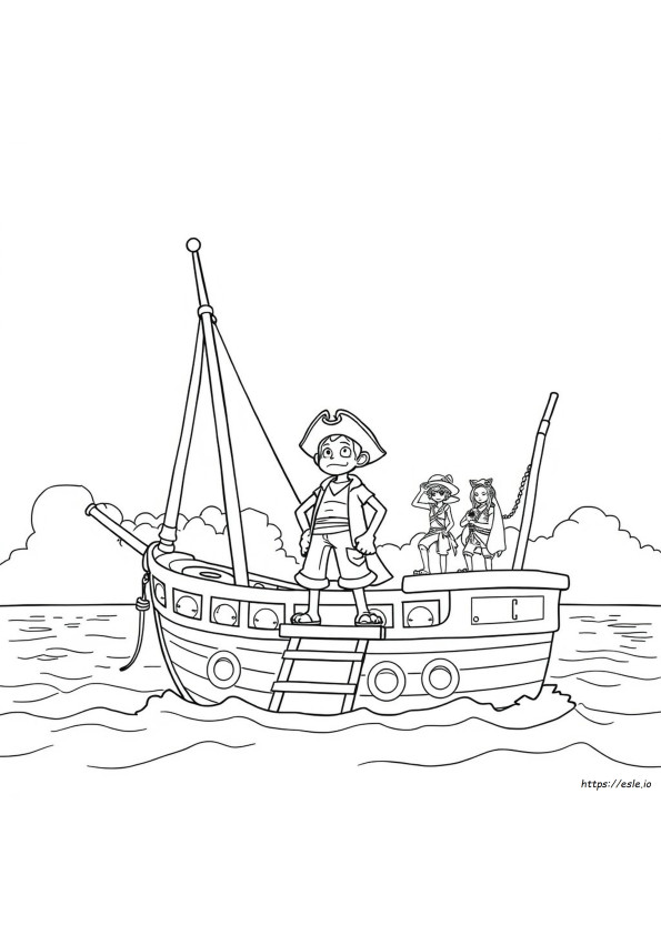 One Piece Coloring Sheet