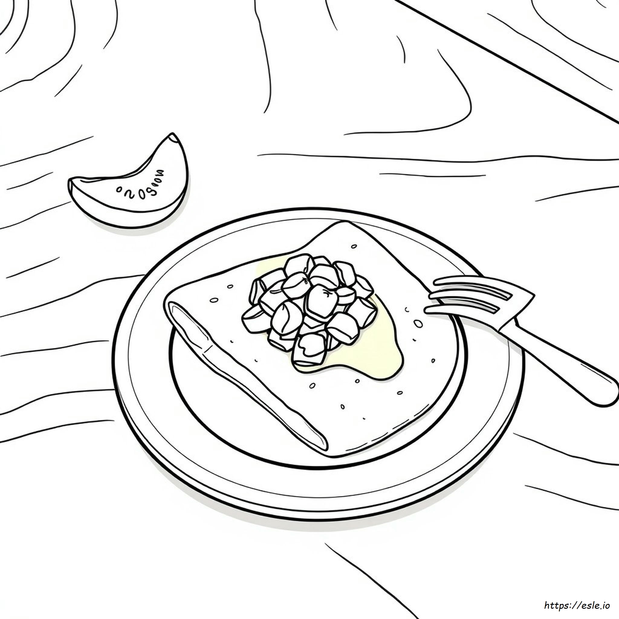 Comida Para Colorear