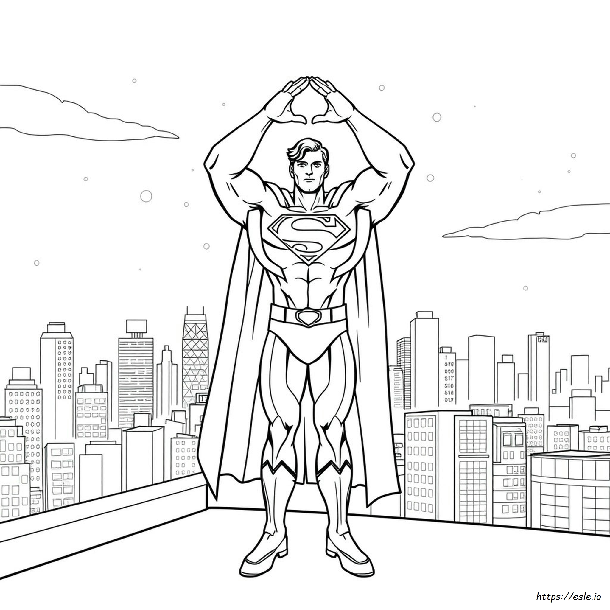Man Of Steel Coloring Pages