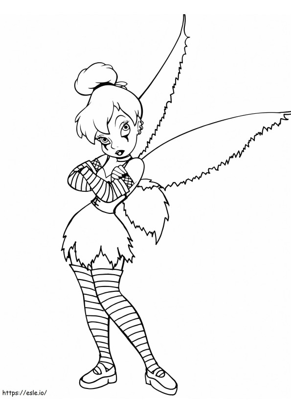 Tinkerbell For Kids coloring page