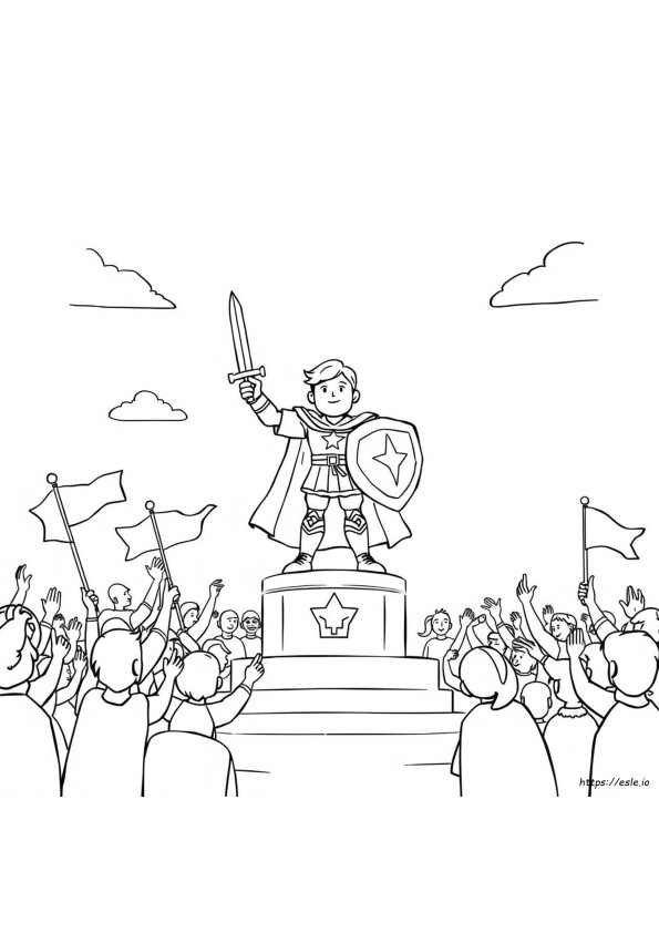 Held Van Binnen Kleurplaten
