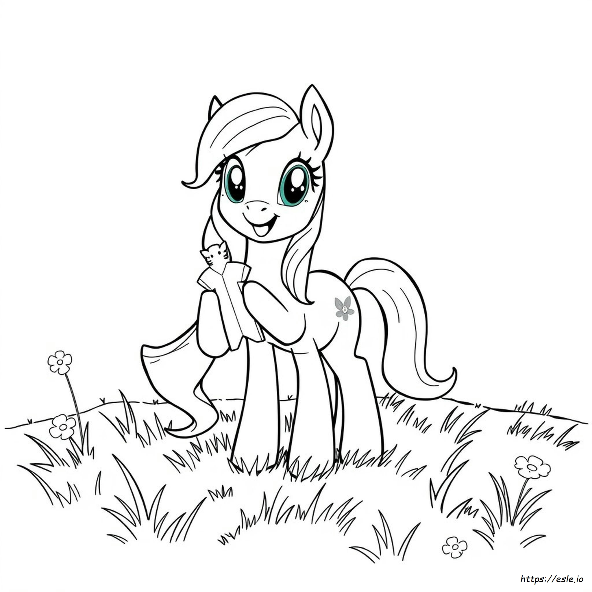 My Little Pony Muñecas De Papel Para Colorear