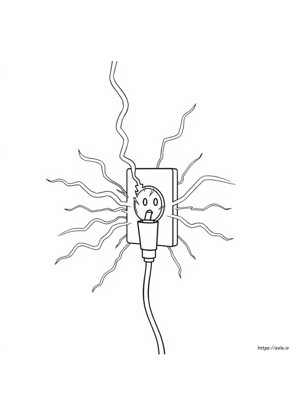 Disegni Da Colorare A Tema Elettrico