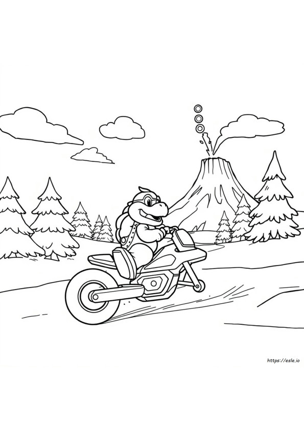Coloriages Lemmy Koopa