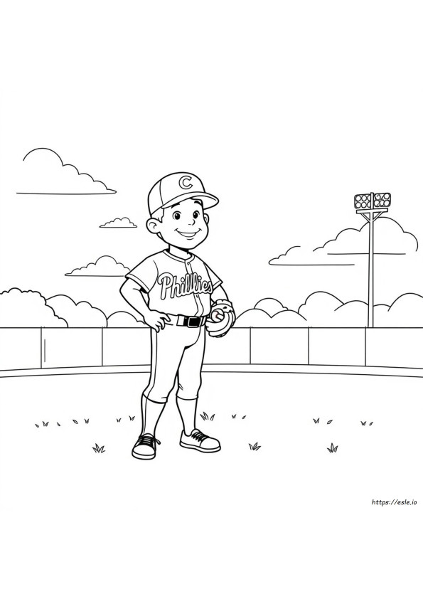 Phillies Gambar Mewarnai