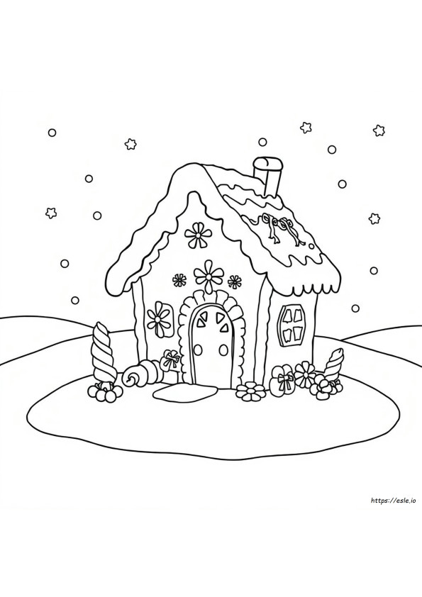 Lebkuchen Ausmalbilder