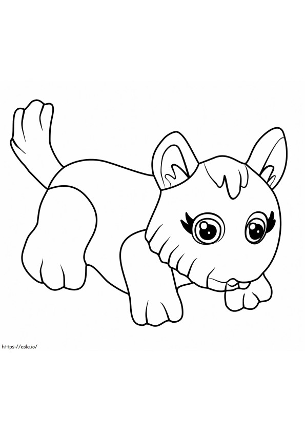 West Highland Terrier Pet Parade coloring page