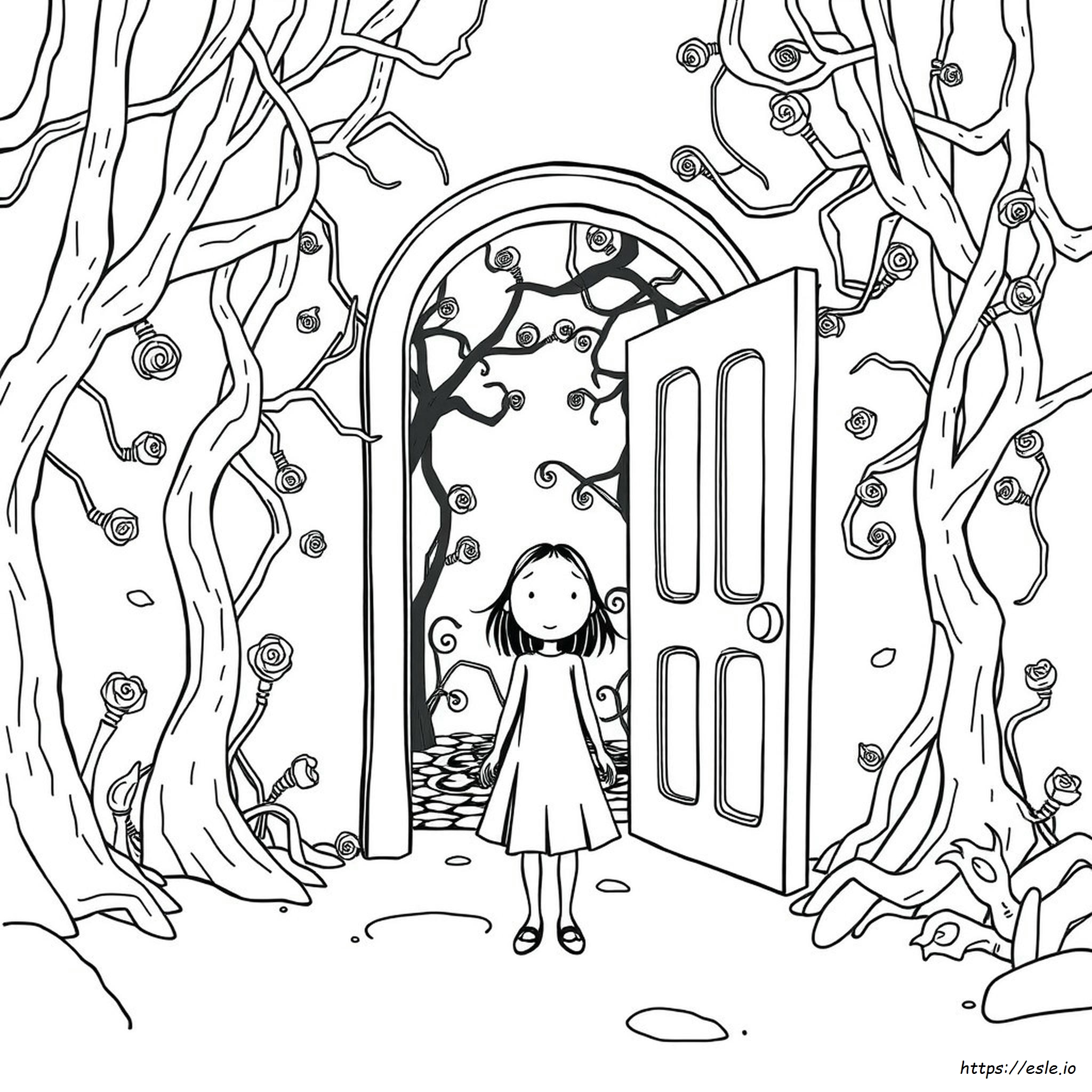 Free Printable Coraline Coloring Pages