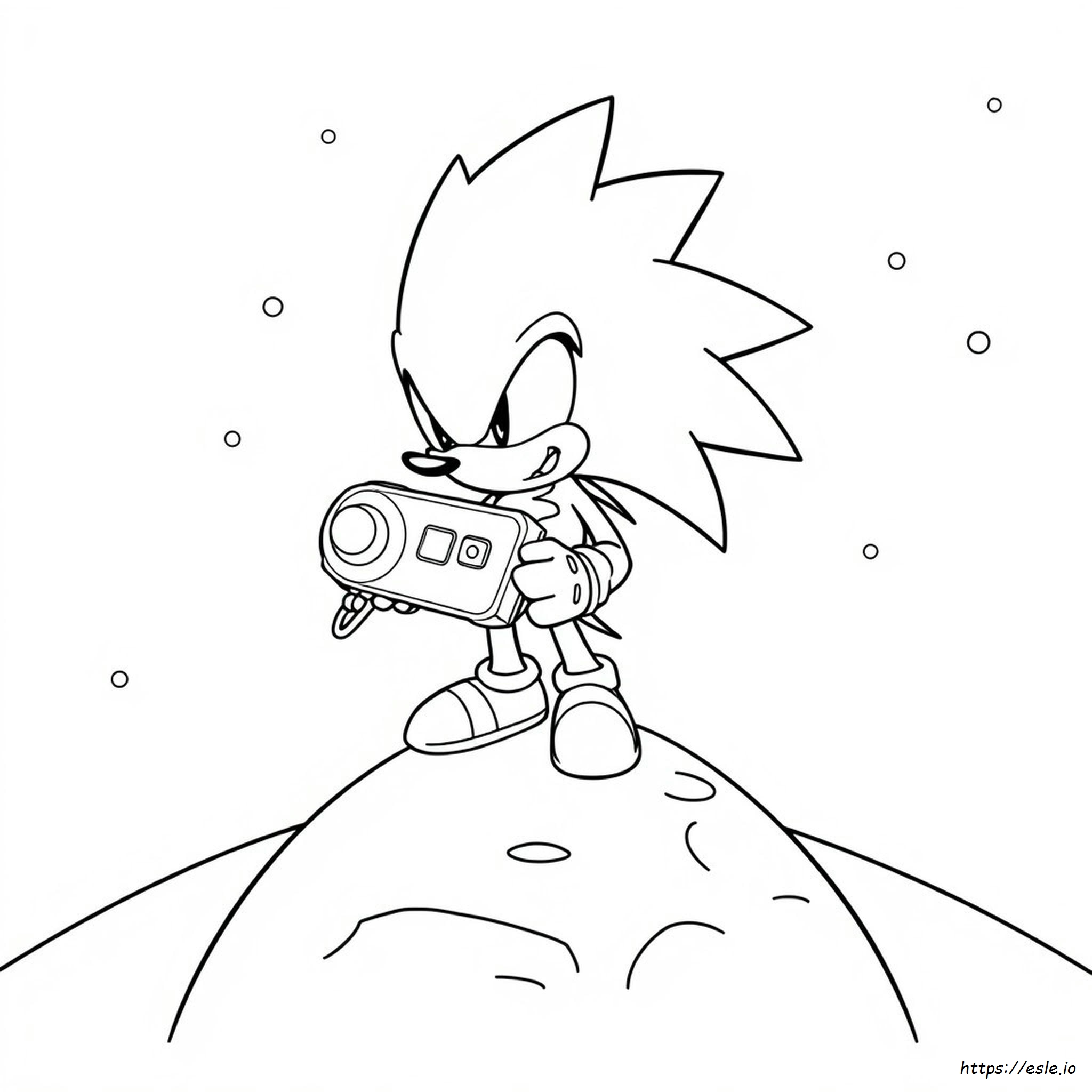 Disegni Di Shin Sonic Da Colorare