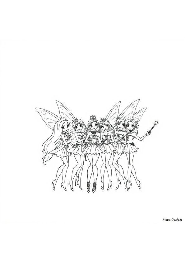 Coloring Winx
