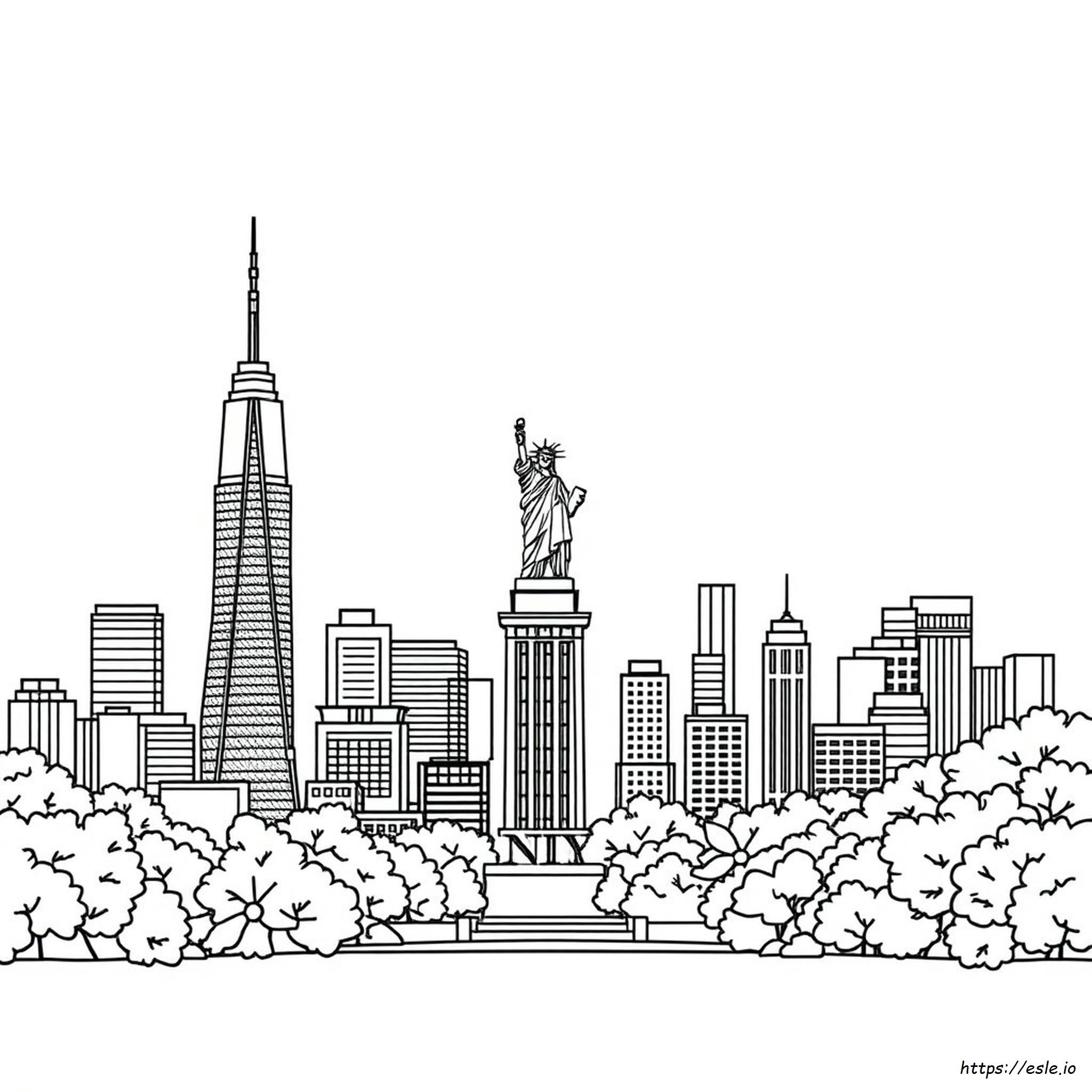 New York City Coloring Books