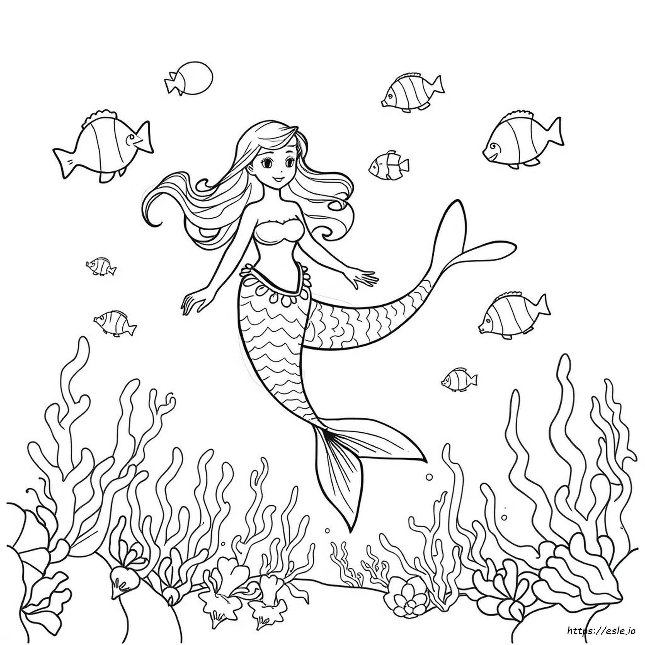 Ideas Para Colorear Sirenas