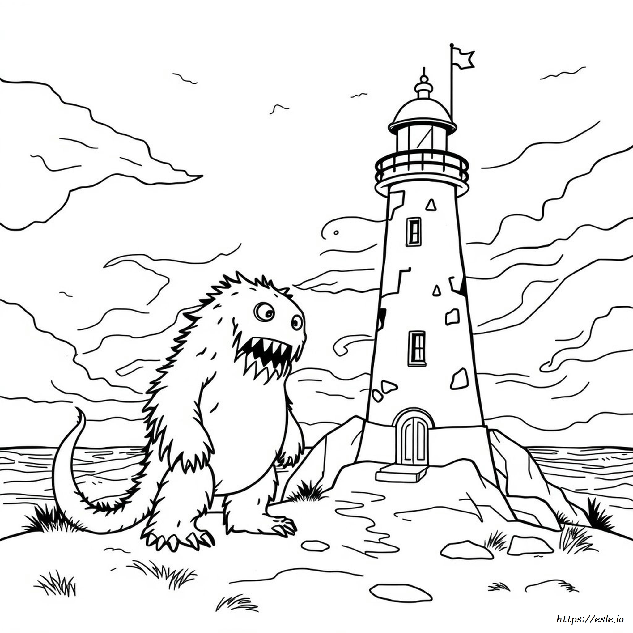 Monster Legends Coloring Pages
