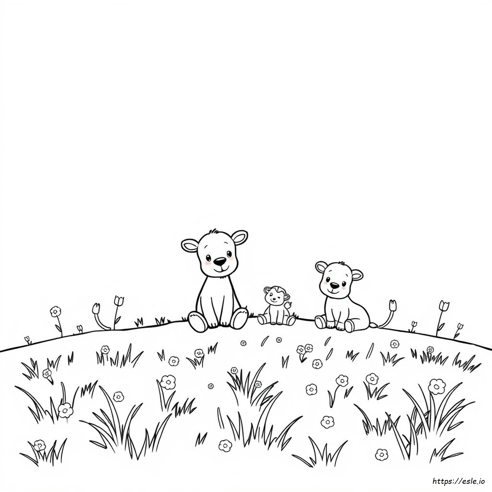 Animales Para Colorear Imprimibles Gratis Para Jardín De Infancia