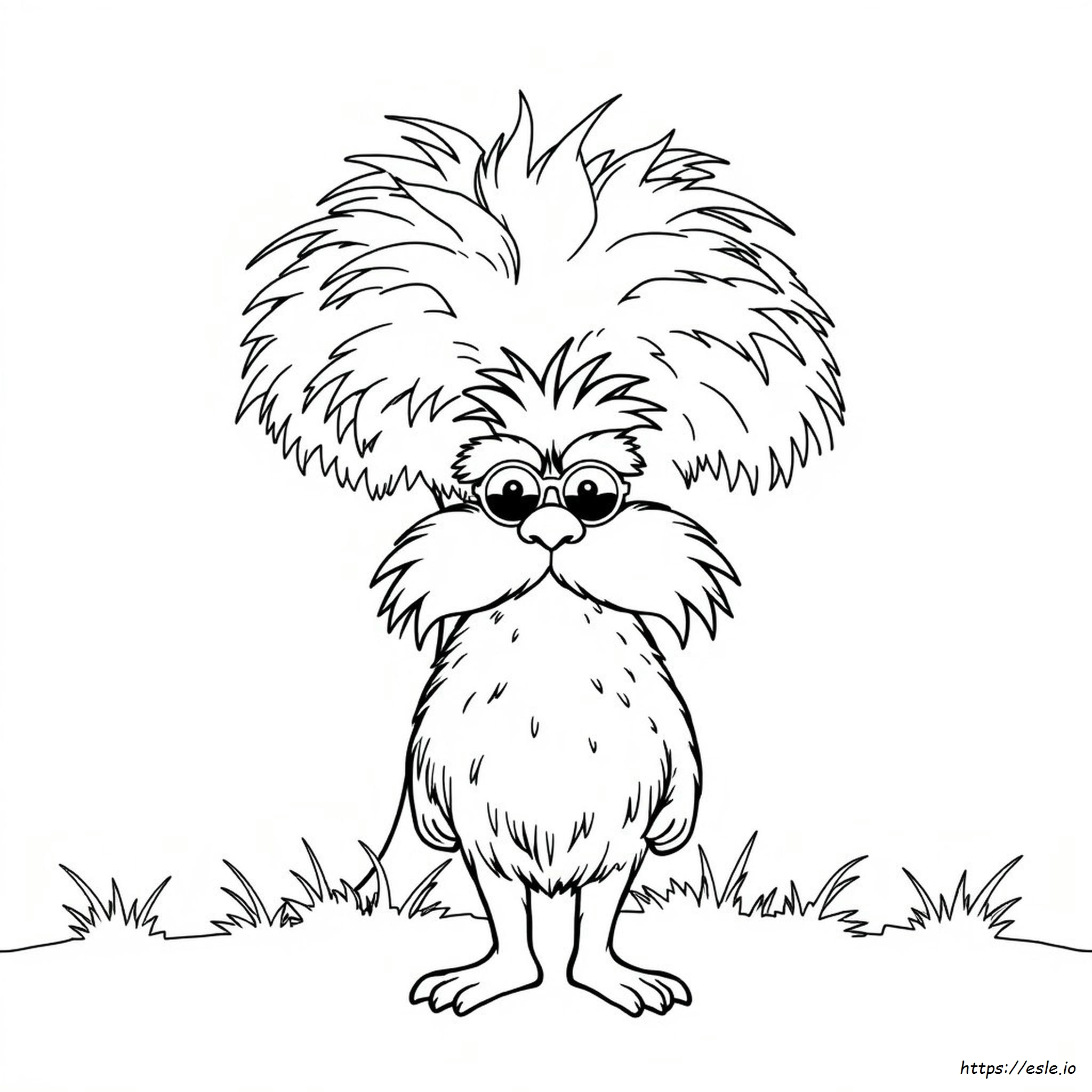 Lorax Da Colorare