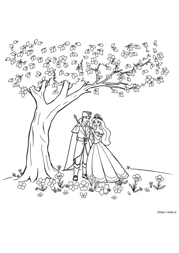 Desenhos Para Colorir De Príncipe E Princesa Para Imprimir