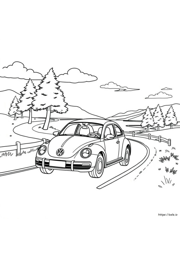 Gambar Mewarnai Vw