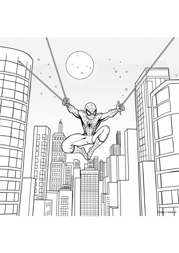 Kolorowanki Spiderman