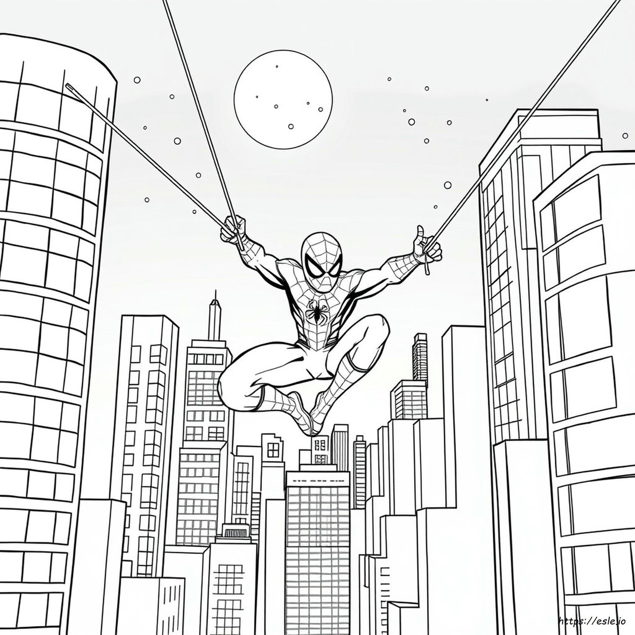 Immagini Da Colorare Di Spiderman