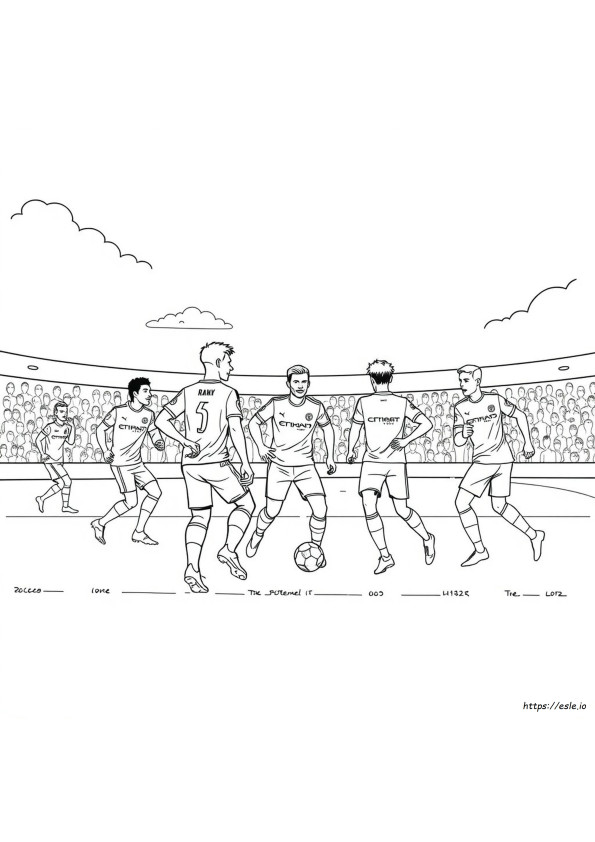 Kolorowanka Manchester City