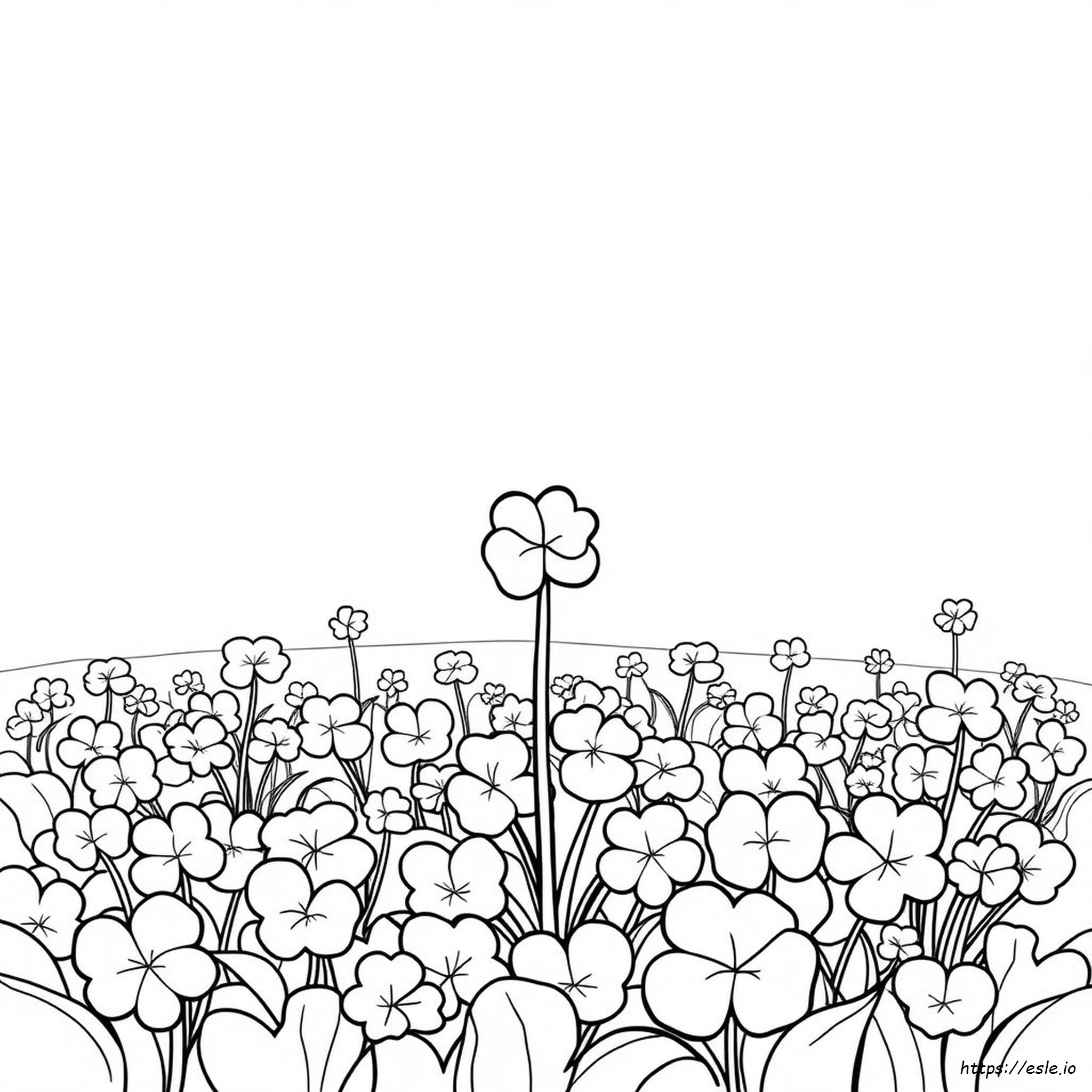 Disegni Di Trifoglio Da Stampare E Colorare Gratis
