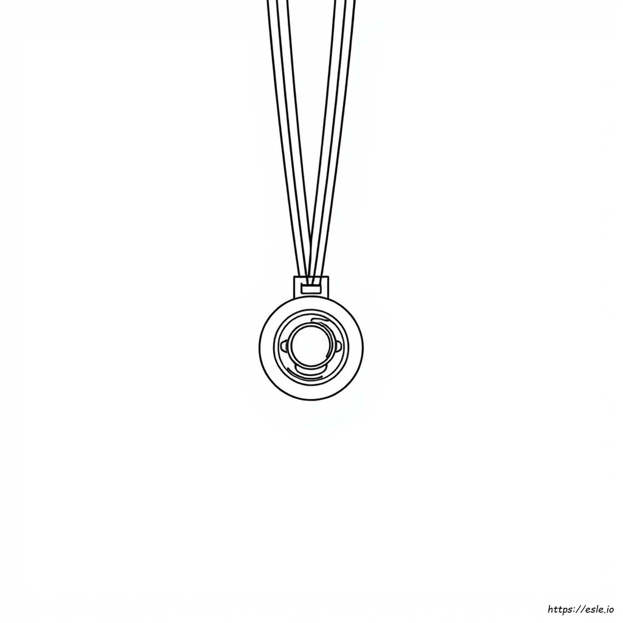 Kolorowanka Medal