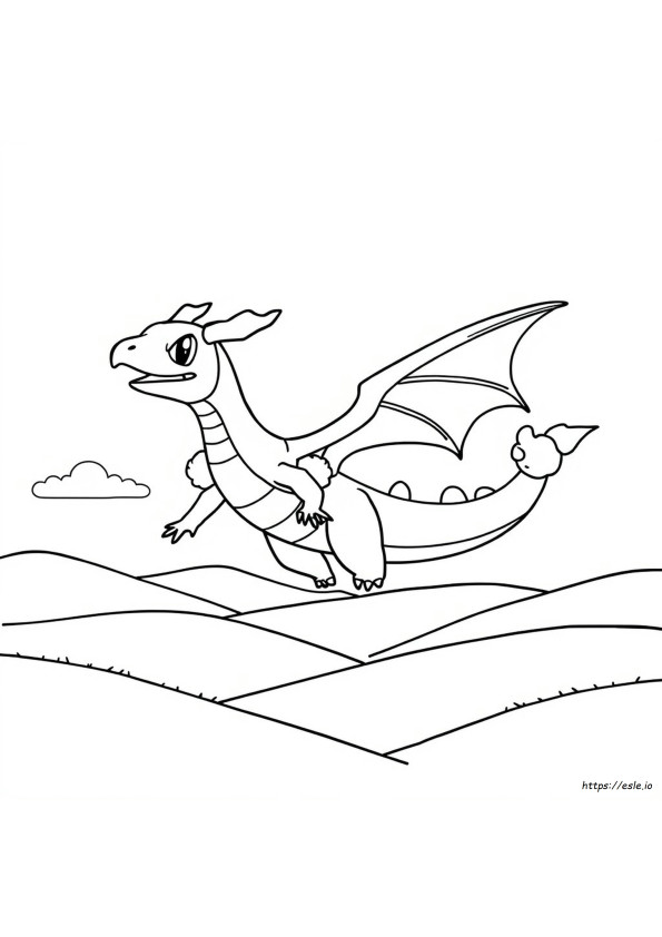 Dragonite Da Colorare