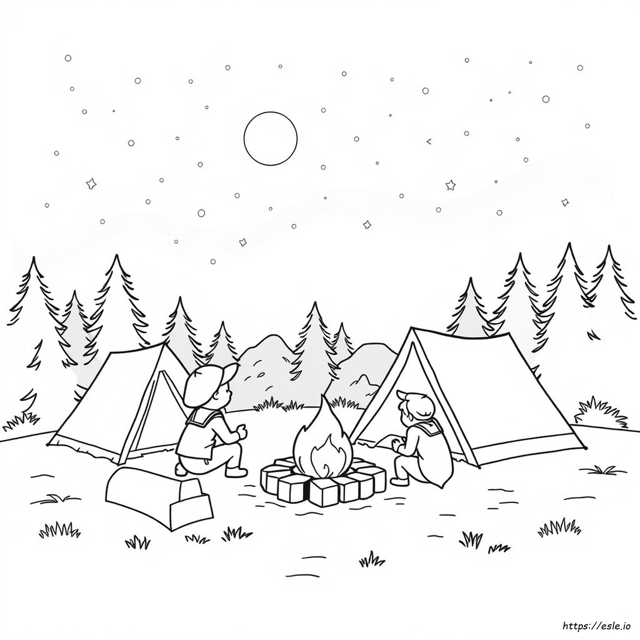 Dibujos Para Colorear Para Scouts Cachorros