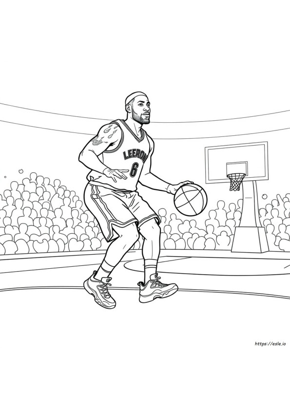 Lebron 11 Ausmalbilder