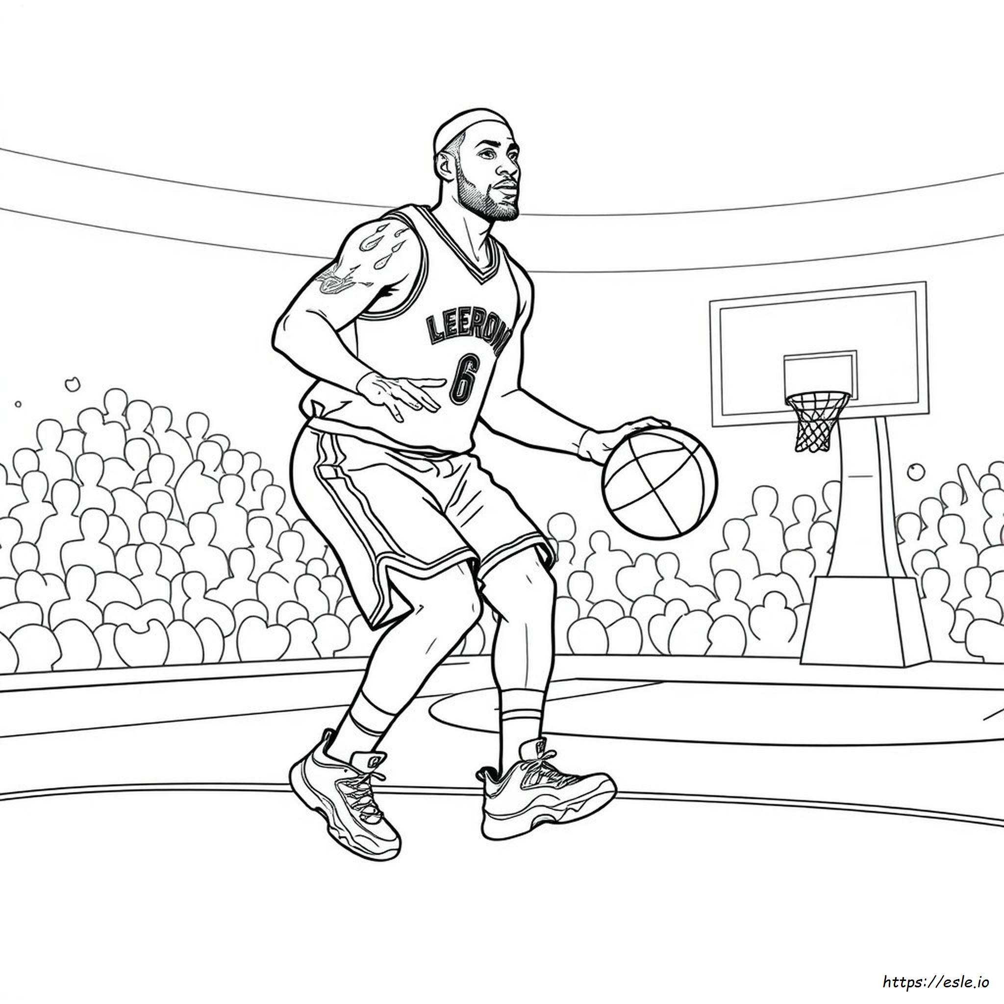 Lebron 11 Coloring Pages