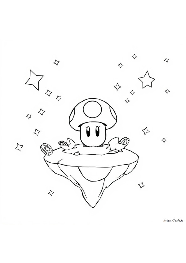 Super Mario Galaxy 2 Gambar Mewarnai