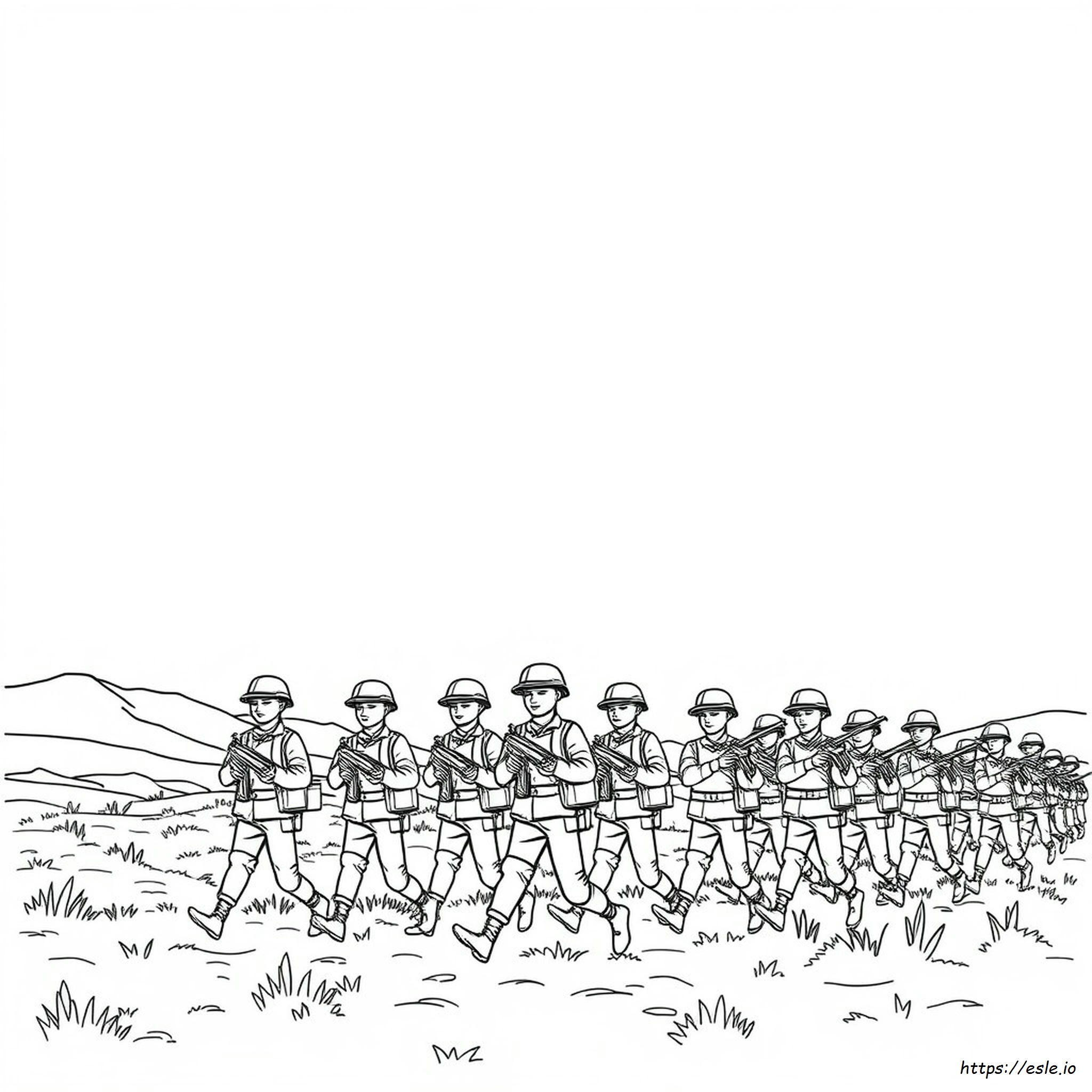 Army Coloring Pages Online